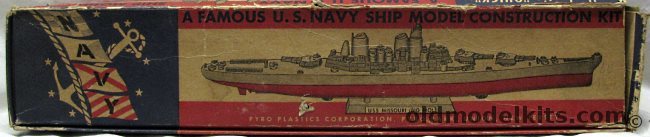 Pyro USS Chicago CA136 Heavy Cruiser, 147-129 plastic model kit